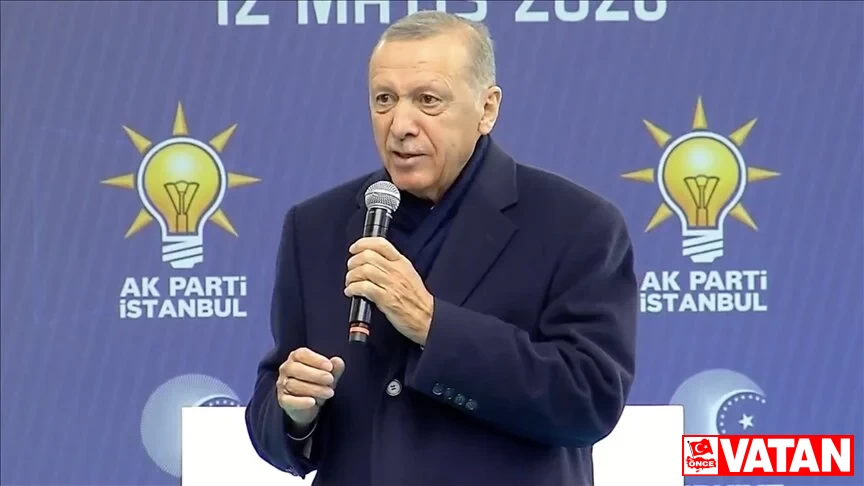 Cumhurbaşkanı Erdoğan Bahçelievler de düzenlenen mitingde konuştu