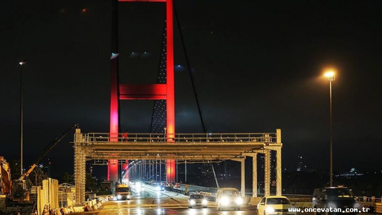 15 Temmuz Şehitler Köprüsü'nde 'serbest geçiş' dönemi