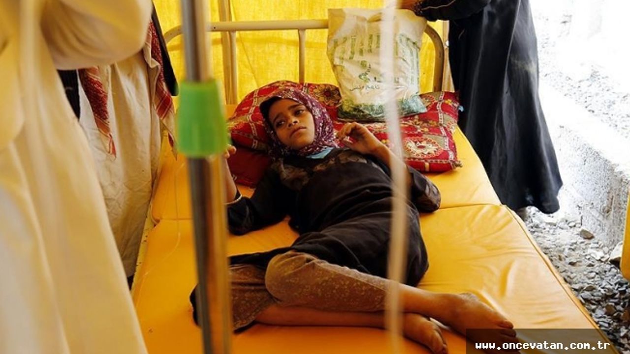 Yemen'de koleradan bin 54 kişi öldü