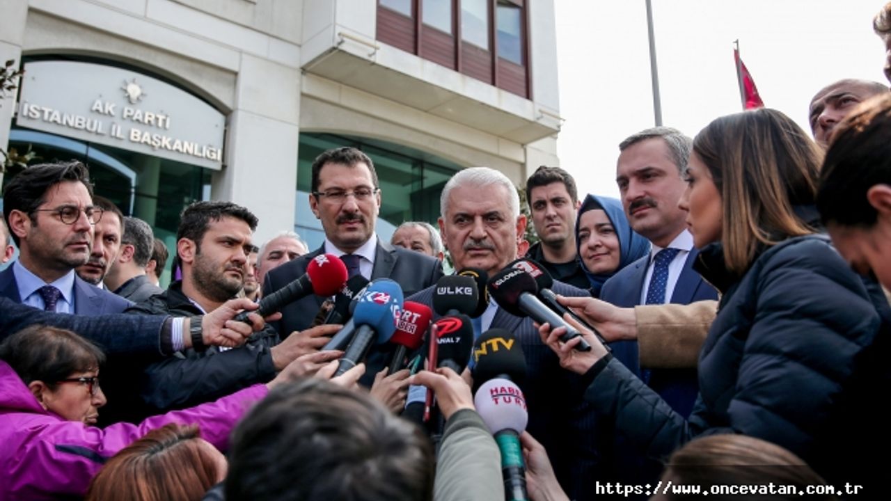 Binali Yıldırım: Sürecin devam ettiğini söylemekte fayda var