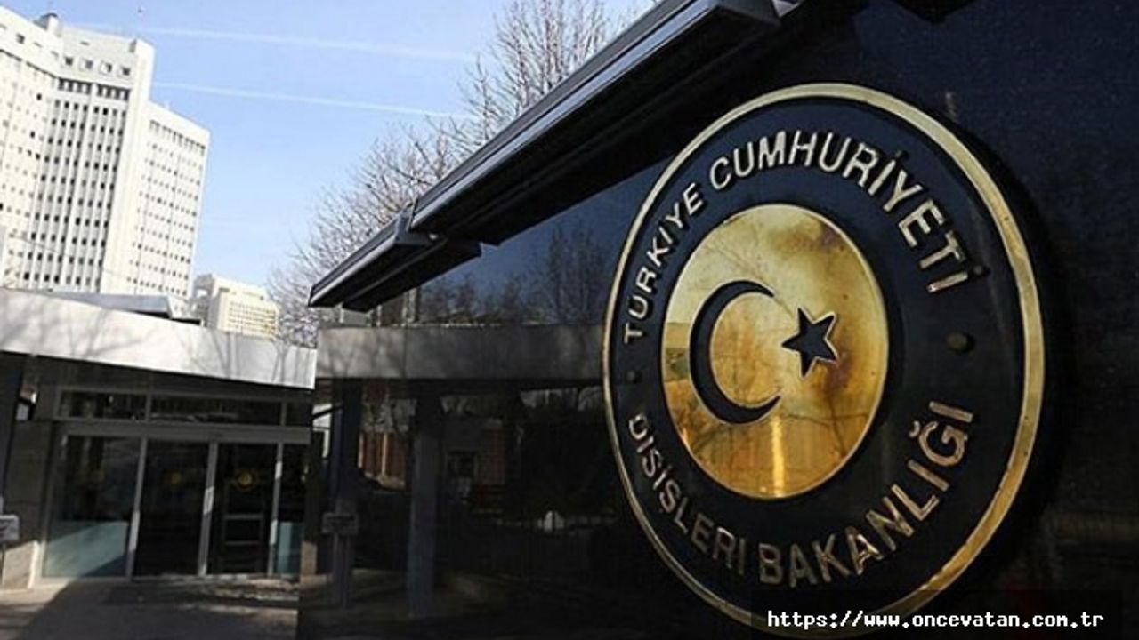 Dışişleri Bakanlığı'ndan Afganistan'a taziye mesajı