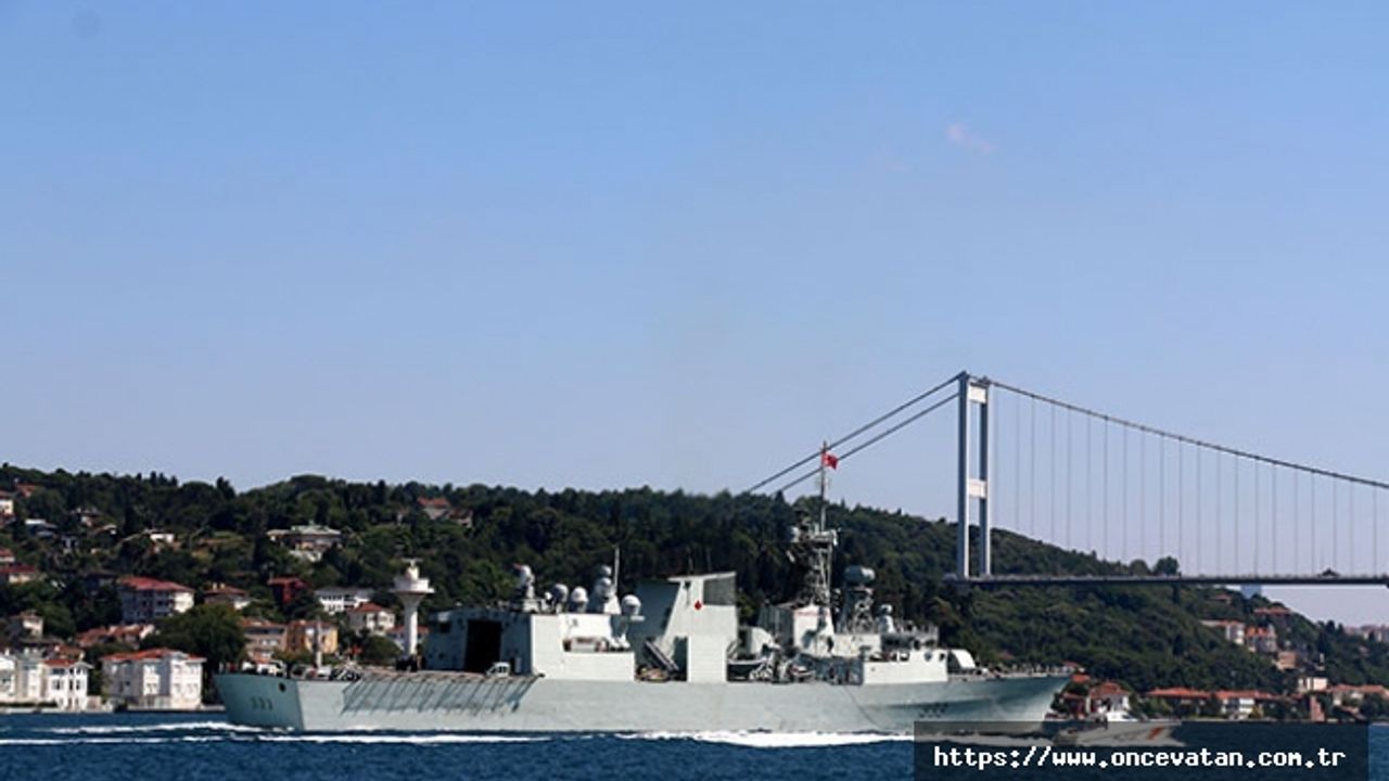 NATO savaş gemisi 19 gün sonra Karadeniz'den ayrıldı