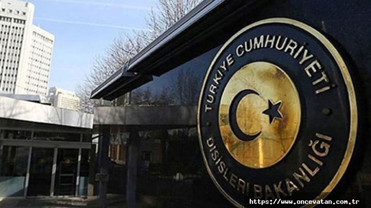 Dışişleri Bakanlığı'ndan Güney Kıbrıs'a tepki