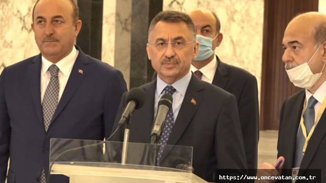 Oktay ve Çavuşoğlu, Beyrut'ta incelemelerde bulundu