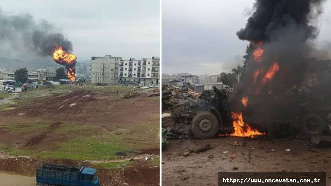 Afrin'deki terör saldırısı: 5 ölü