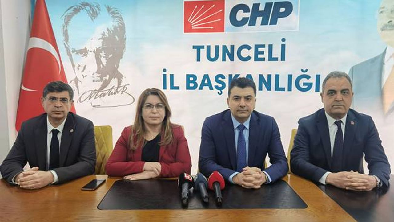 CHP heyeti, Gülistan Doku için Tunceli’de