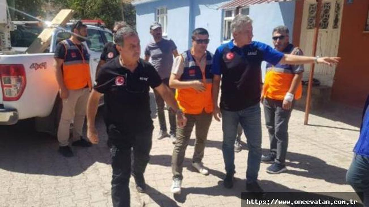 Siirt'te AFAD, yer altından ses geldiği belirtilen 2 köyde araştırma başlattı