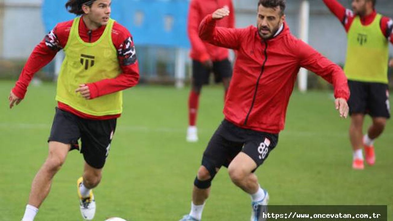 Sivasspor, Hatayspor maçı hazırlıklarını sürdürdü