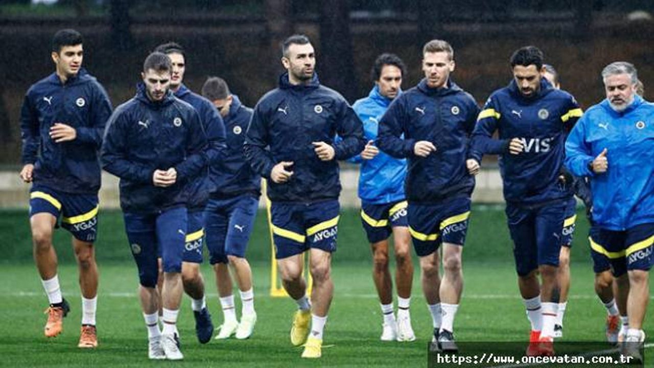 Fenerbahçe'de MKE Ankaragücü kadrosu belli oldu