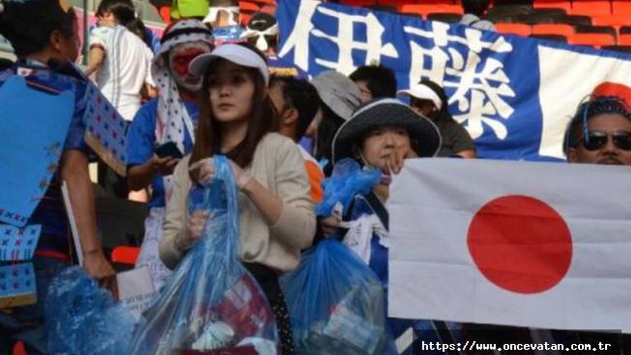 Japonlar örnek olmaya devam ediyor
