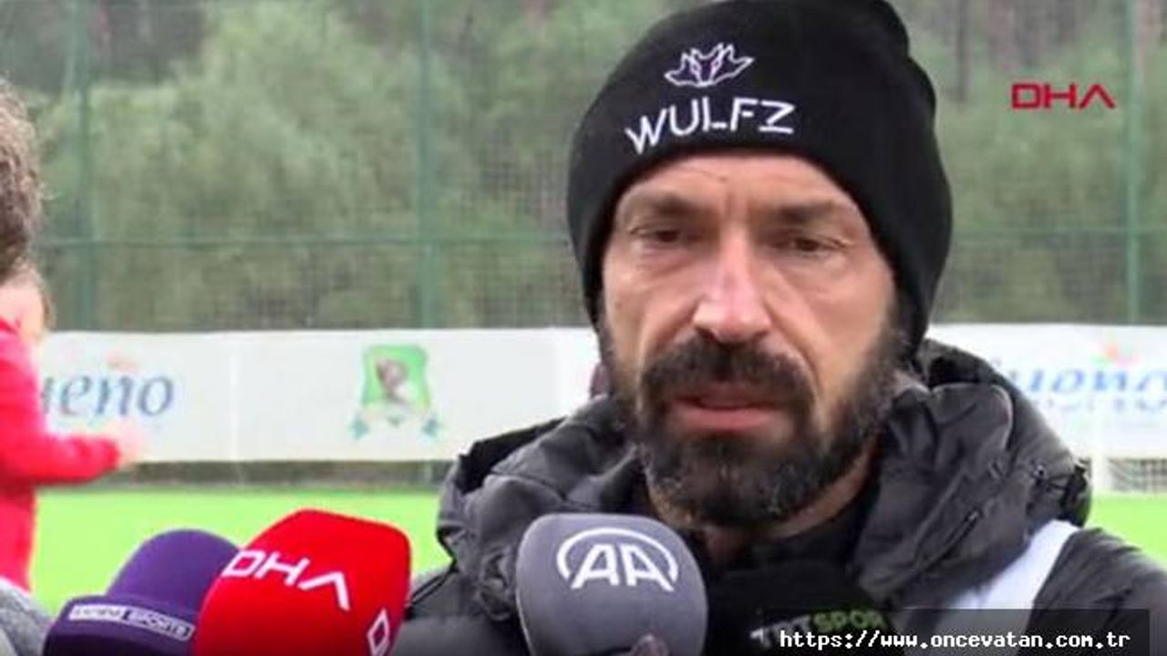 Andrea Pirlo: Sol bek eksiğimizi Ocak ayında tamamlayacağız