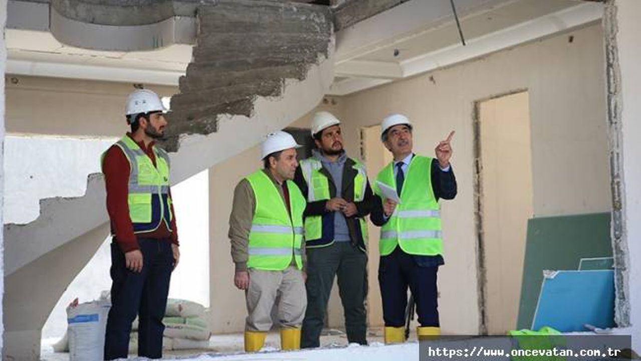 "Asrın felaketi"nin Diyarbakır'da inşası süren yapılara etkisi incelendi