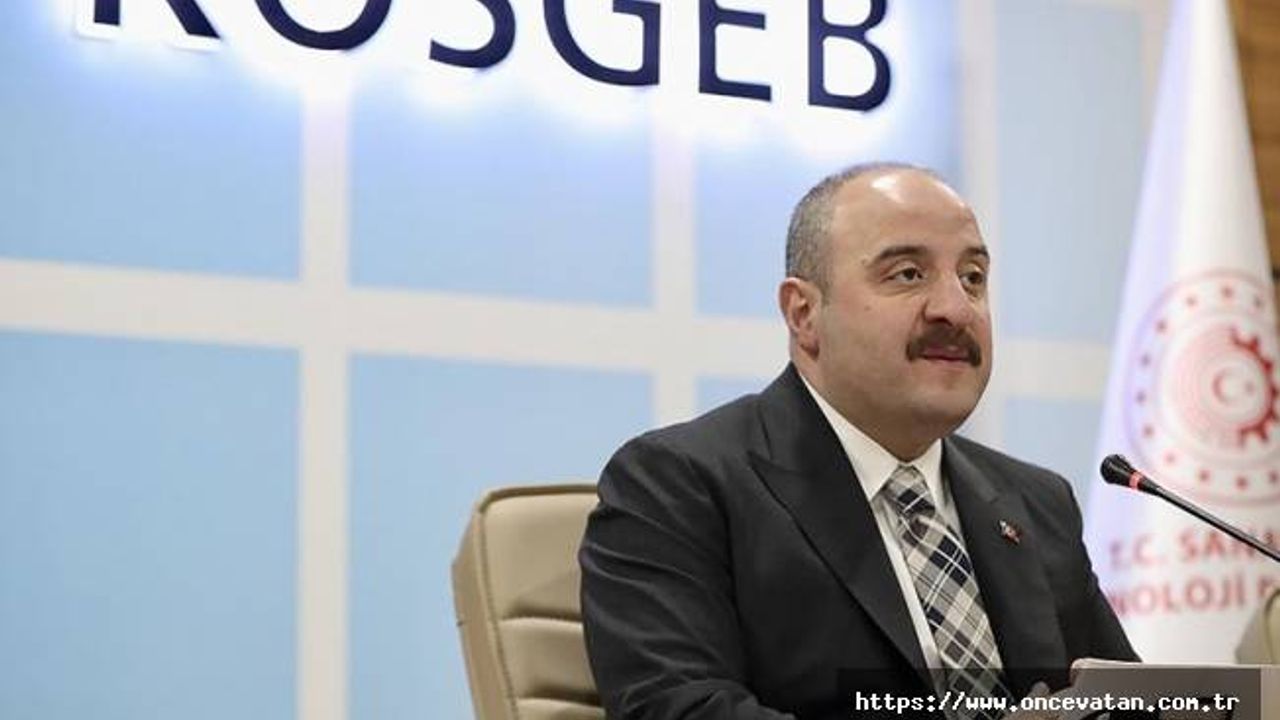 Bakan Varank: 1685 imalatçı KOBİ'ye 2 milyar 42 milyon liralık destek vereceğiz