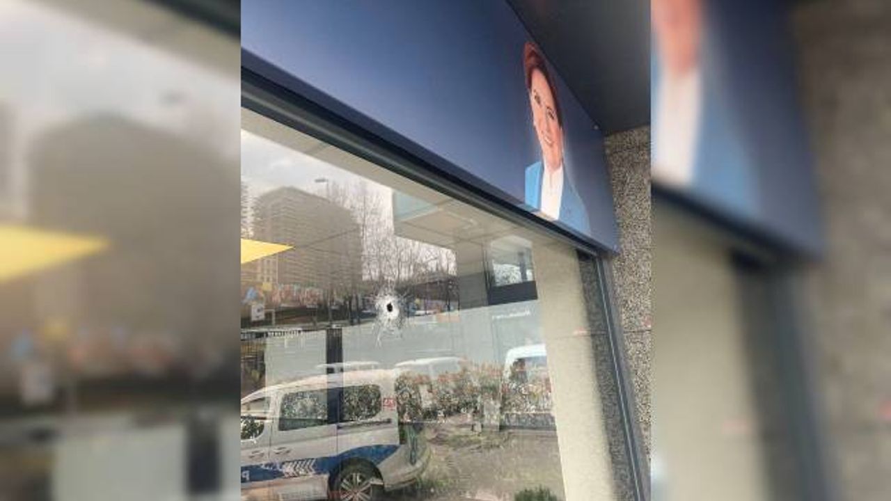 İYİ Parti İstanbul İl Başkanlığı'na silahlı saldırı