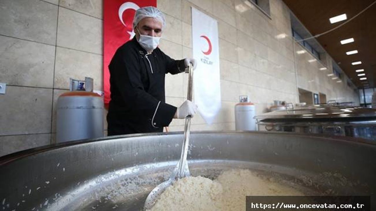 Kahramanmaraş'ta 6 Şubat'tan bu yana depremzedelere 61 milyon öğün yemek verildi