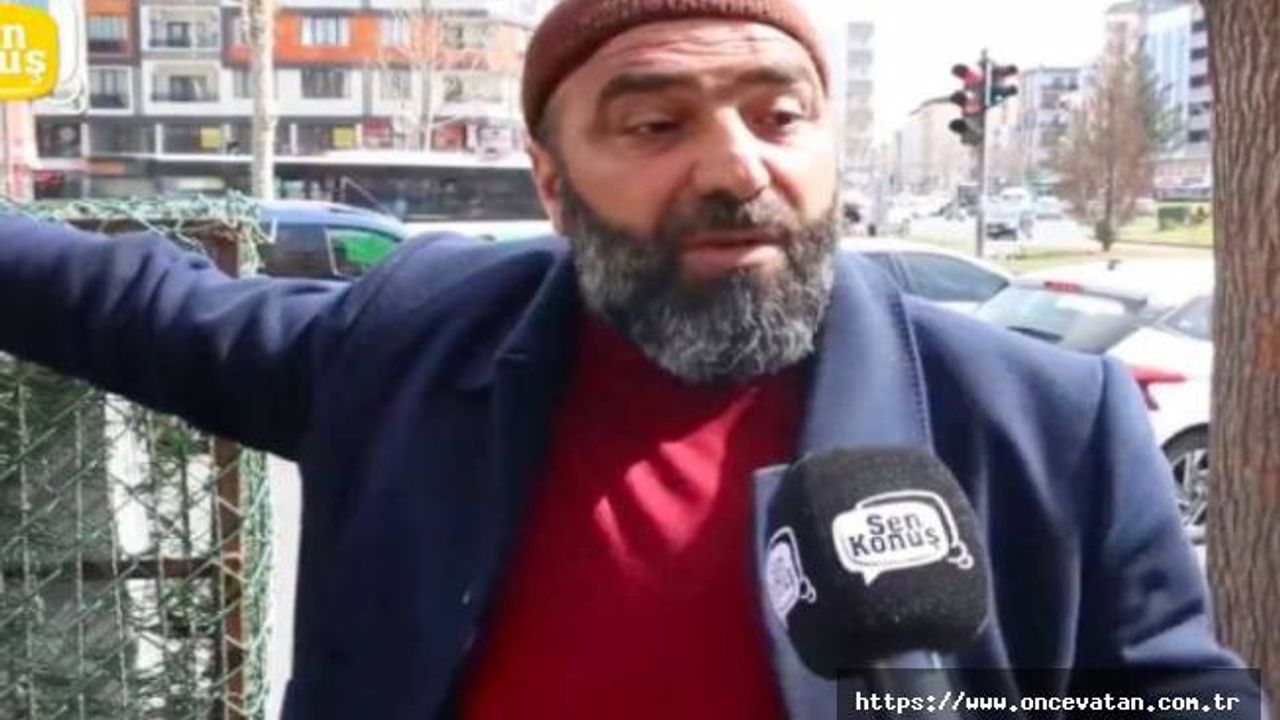Sokak röportajında "Hizbullahçıyız" dedi,kafa kesmekle tehdit etti.