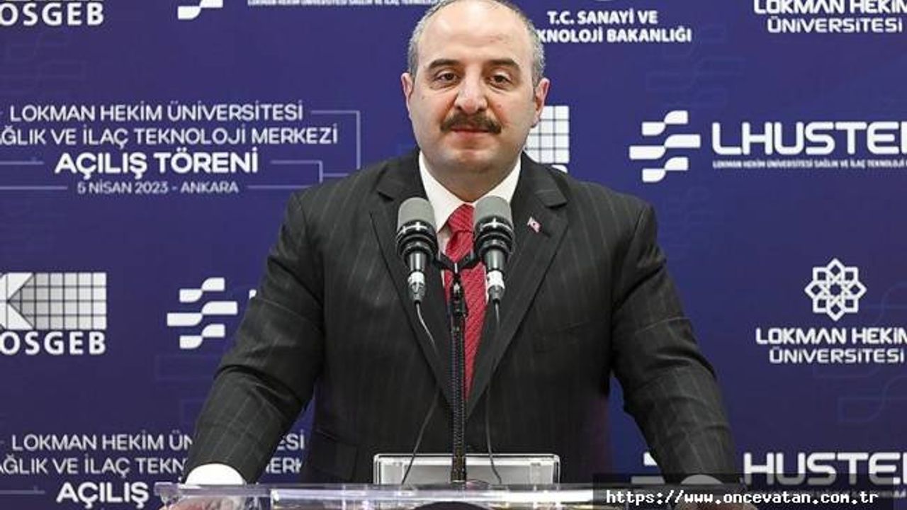 Bakan Varank: Togg'u İMECE uydusu, E5000 elektrikli lokomotif ve Hürjet ile taçlandıracağız