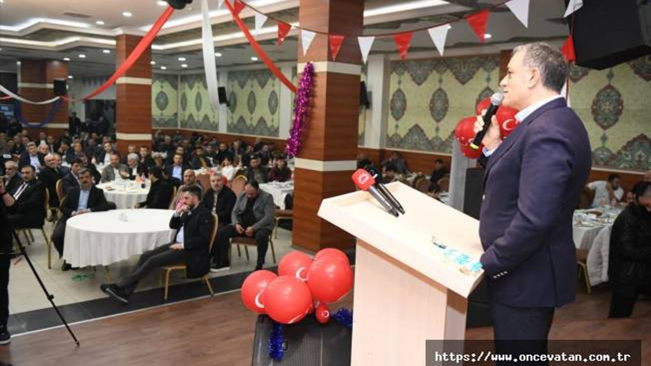 Başkan Bozkurt, Caferi vatandaşlarla oruç açtı