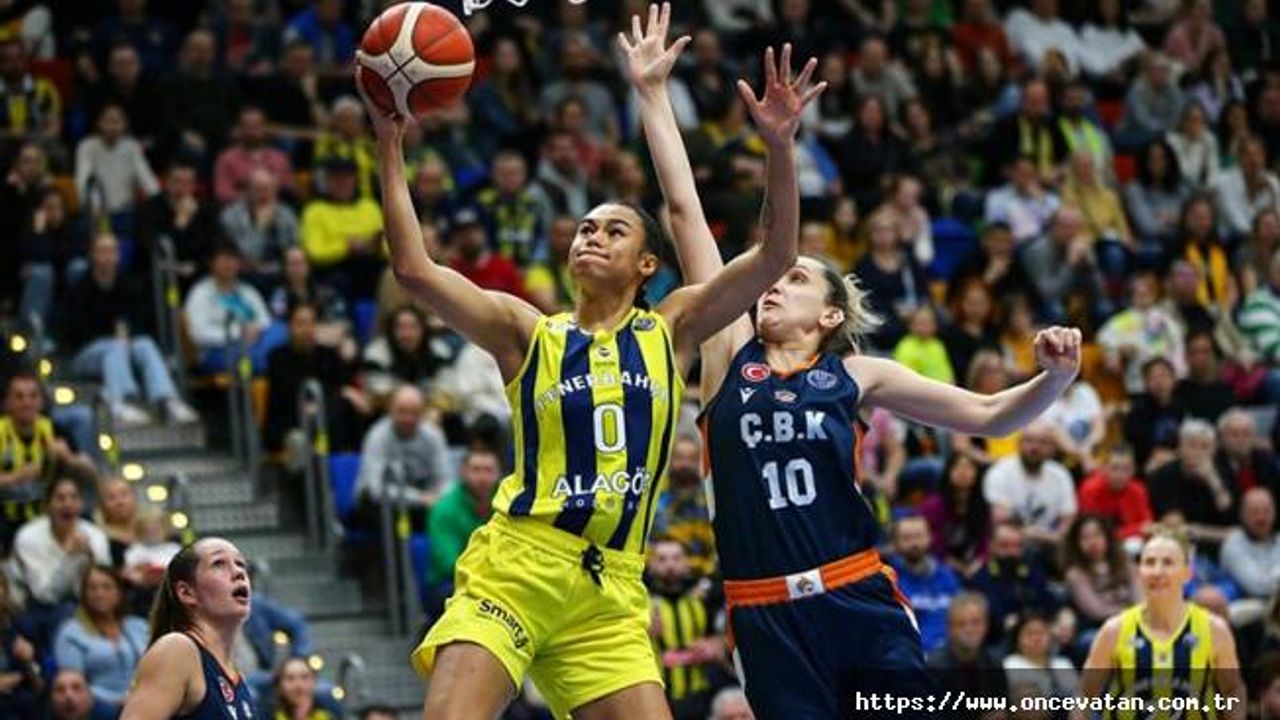 Basketbol FIBA Kadınlar Avrupa Ligi finalinde Fenerbahçe Alagöz Holding, şampiyon oldu