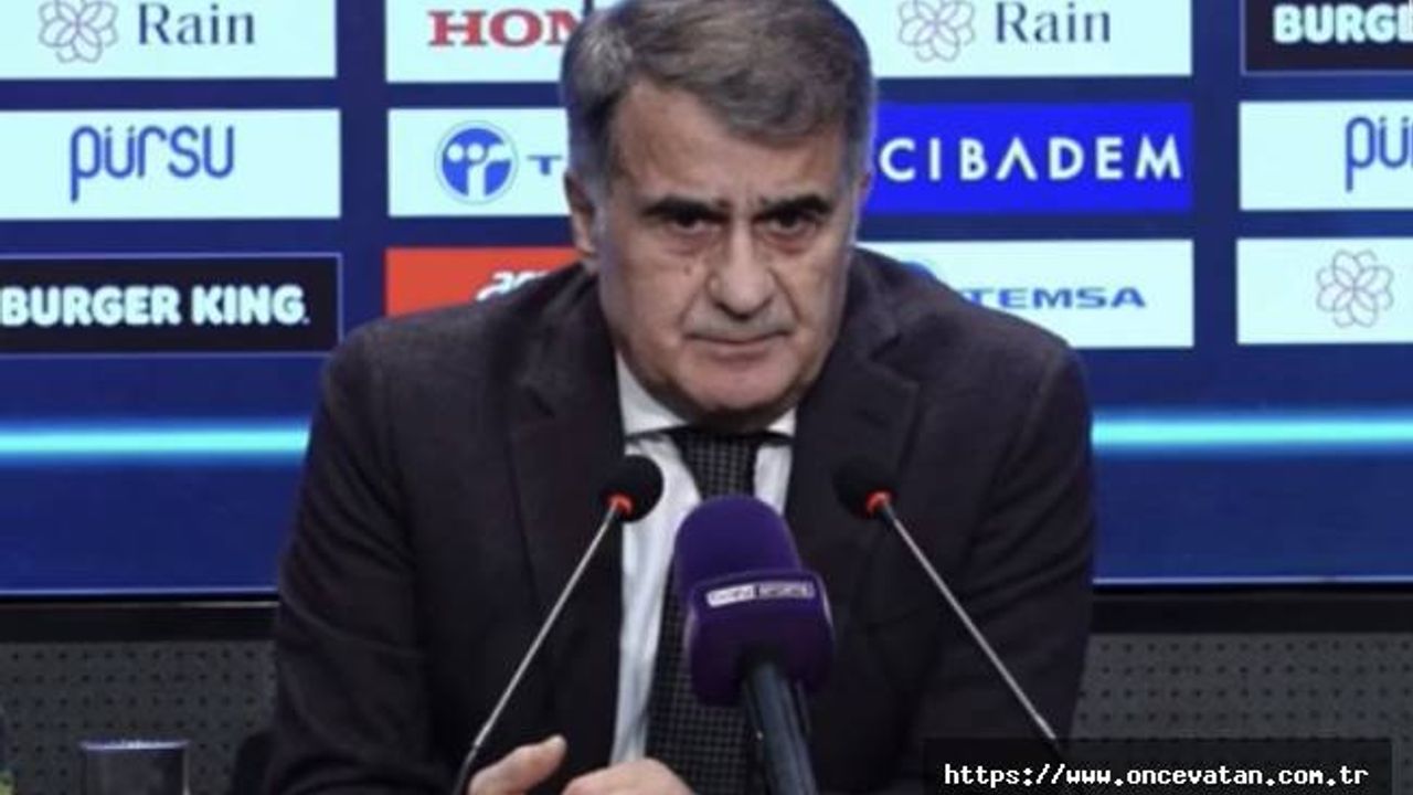 Beşiktaş teknik direktörü Şenol Güneş: Genel olarak biz üstündük