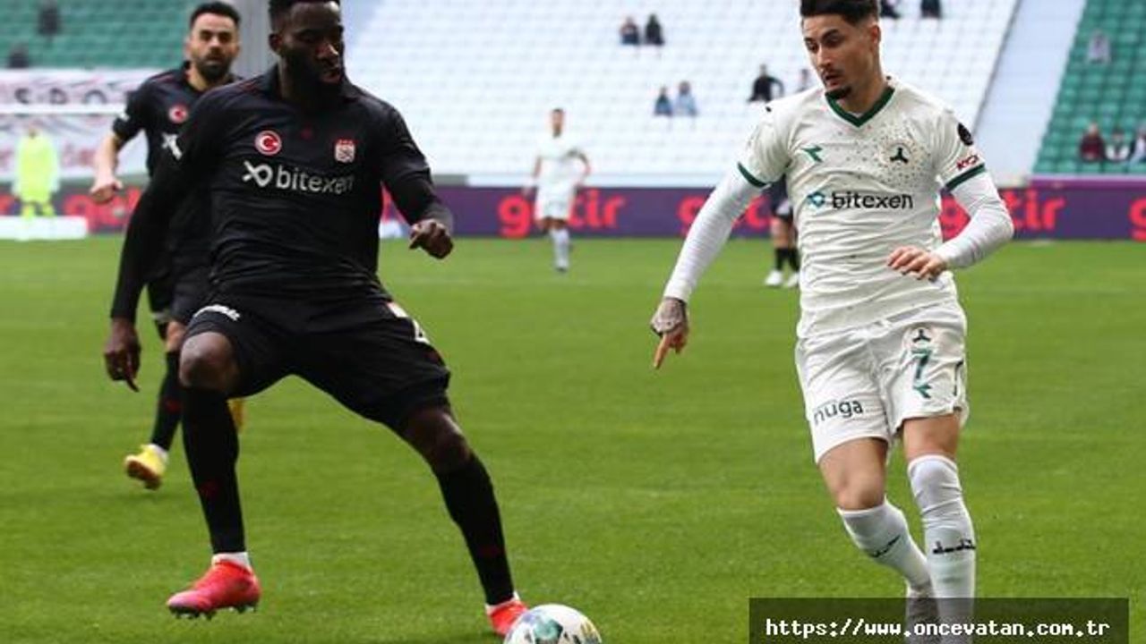 Bitexen Giresunspor, sahasında Demir Grup Sivasspor'u 1-0 mağlup etti