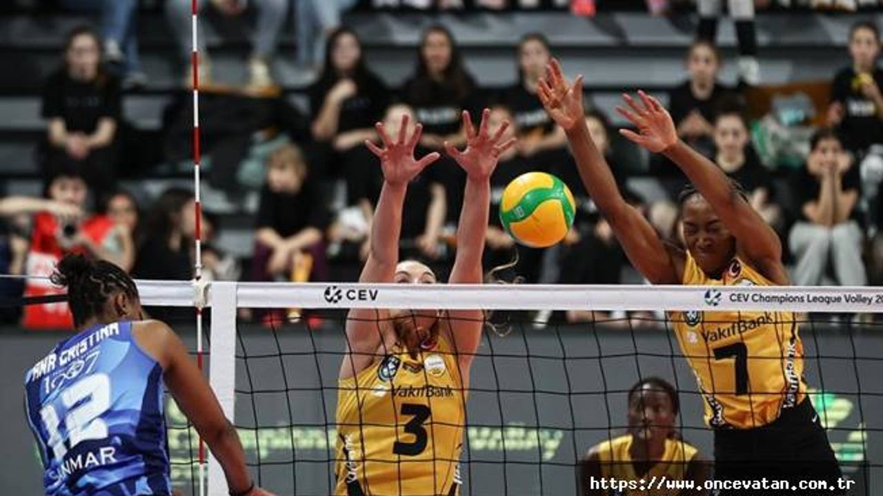 CEV Şampiyonlar Ligi yarı final rövanşında yarın Fenerbahçe Opet ile VakıfBank karşılaşacak
