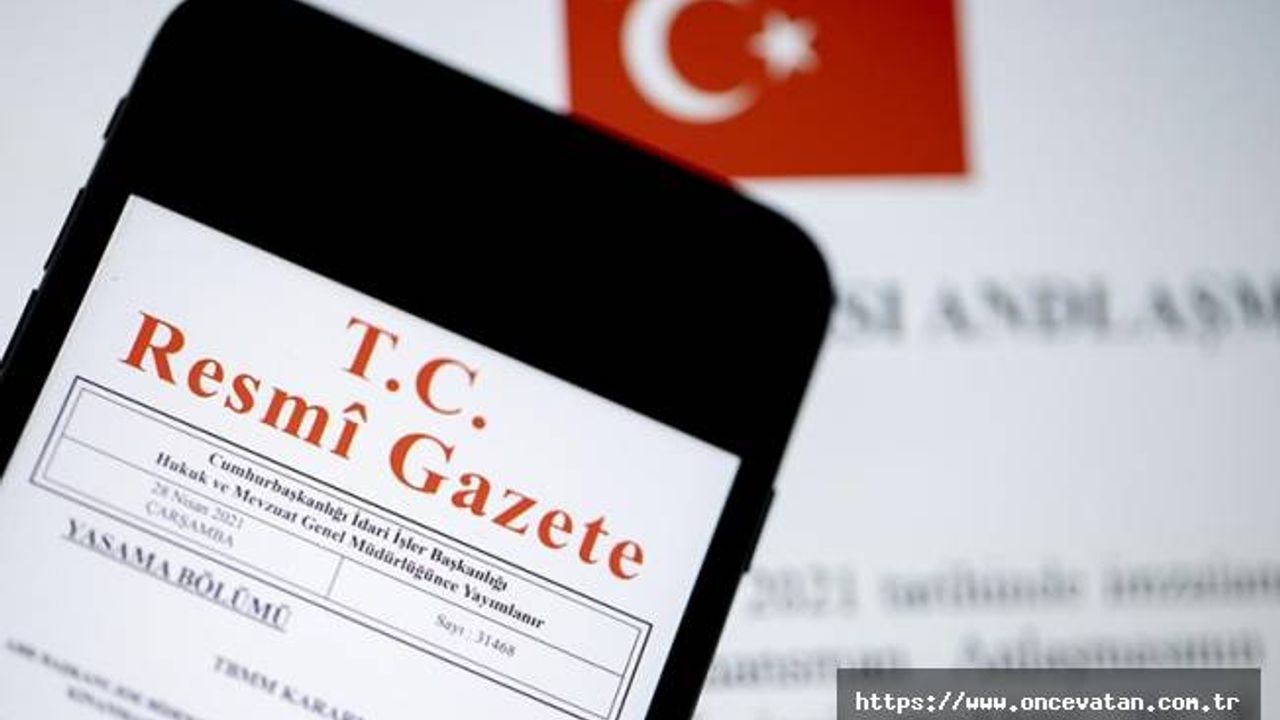 Çevreye ilişkin düzenlemeler içeren kanun Resmi Gazete'de