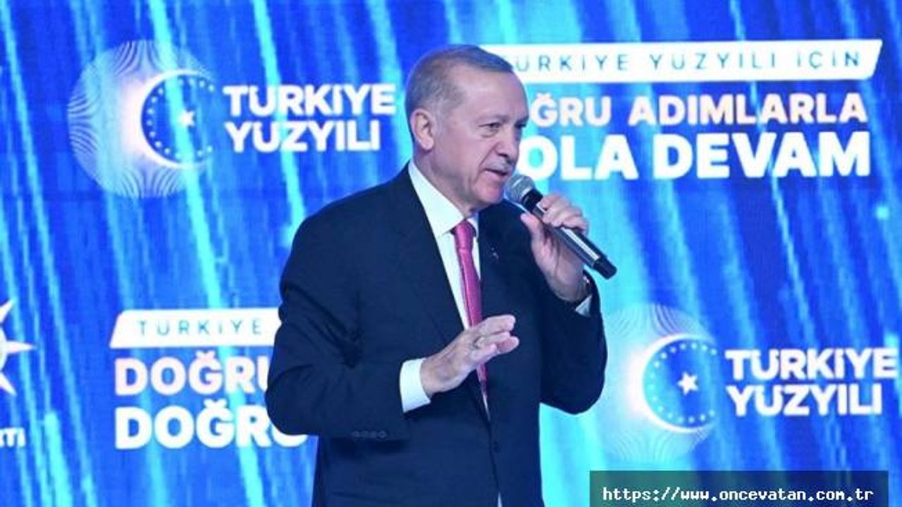 Cumhurbaşkanı Erdoğan: Türkiye Yüzyılı'nın anahtarı sivil anayasa sözümüzü tutmak için çalışmayı sürdüreceğiz