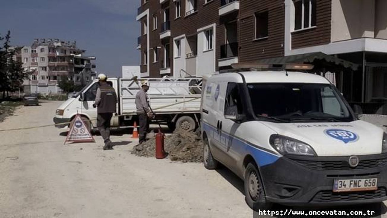 Depremin vurduğu Hatay'da hasarsız ve az hasarlı binaların tamamına doğal gaz verildi