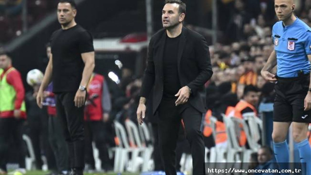 Galatasaray Teknik Direktörü Okan Buruk: Maçın genelinde istediğimiz gibi bir oyun oldu