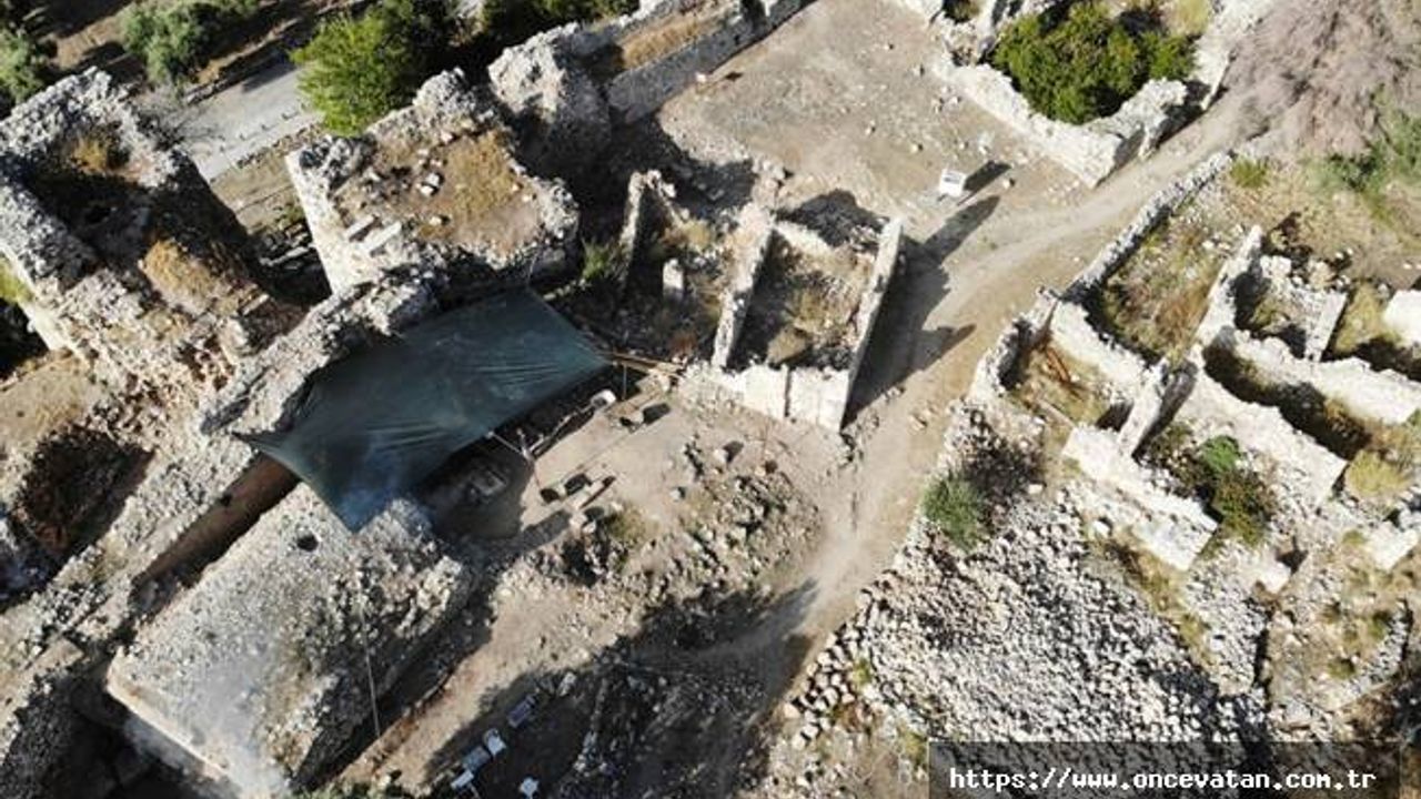 Muğla'daki Beçin Antik Kenti'nde kazı çalışmaları devam ediyor