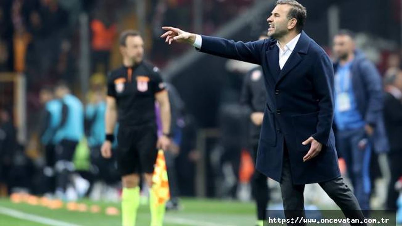 Okan Buruk: Pozisyona girdik ama atamadık