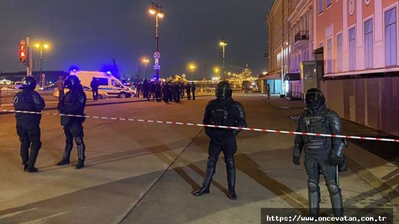 Rusya'nın St. Petersburg kentindeki patlamada 1 kişi öldü