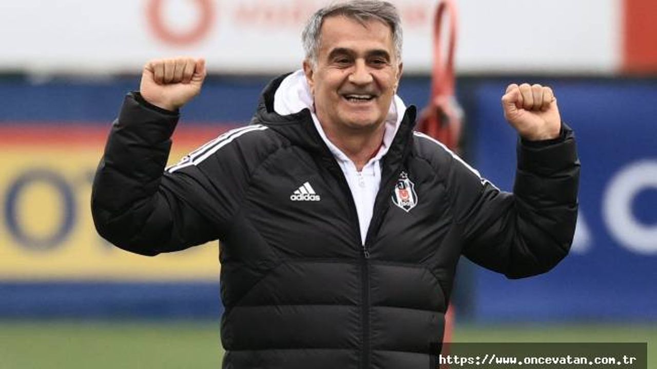 Şenol Güneş, Beşiktaş'la 22. derbisinde Fenerbahçe önünde