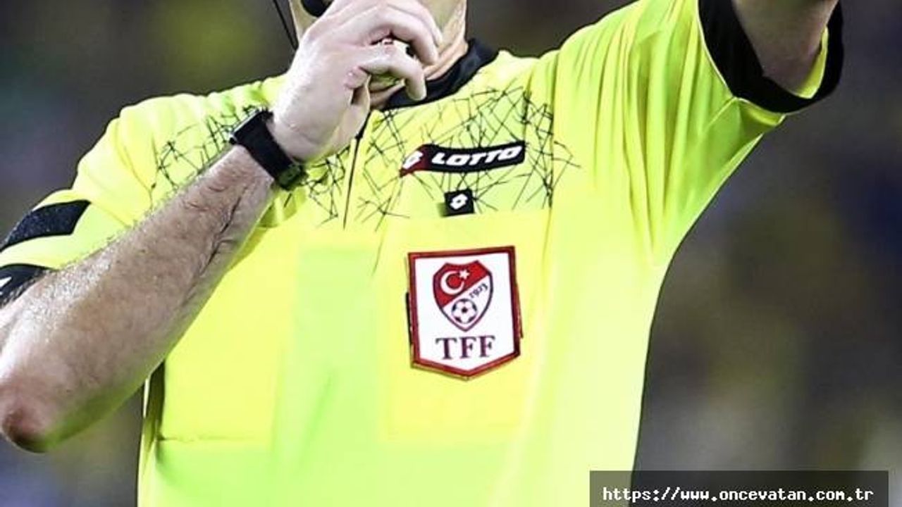Spor Toto Süper Lig'de 30. haftanın hakemleri belli oldu