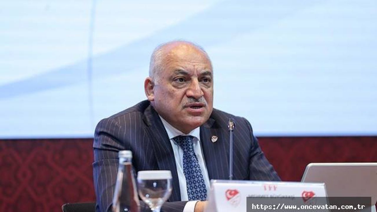 TFF Başkanı Mehmet Büyükekşi'den "hükmen mağlubiyetlerle" ilgili açıklama