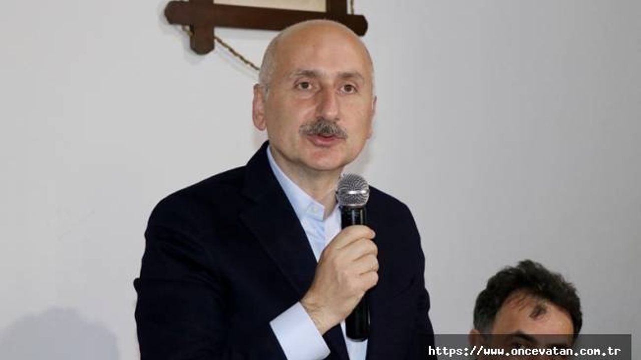 Ulaştırma ve Altyapı Bakanı Karaismailoğlu: Artık Türkiye önündeki 50 yılı planlayan ülke olmuştur