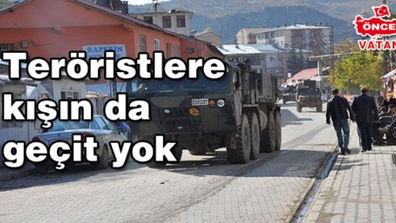 Çukurca ve Şemdinli ilçelerine, zırhlı araçlarla özel eğitimli komando birlikleri sevk edildi