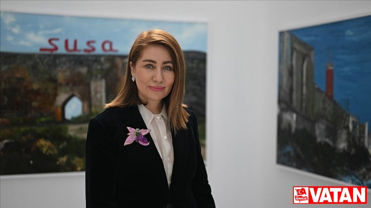 Azerbaycanlı ressam Abbasbeyli, ülke kültürünü sanatıyla anlatmak istediğini söyledi