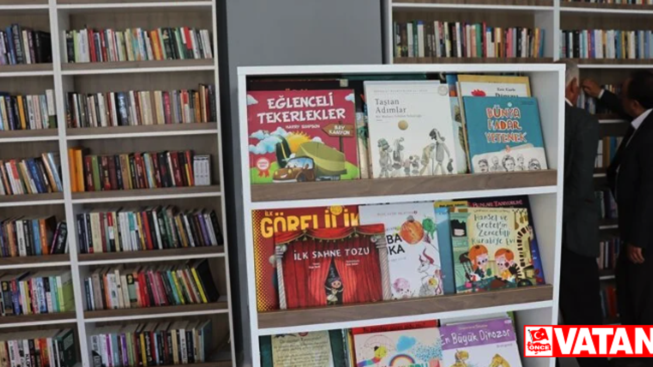 Kilis'te 14 bin kitap kapasiteli ilçe halk kütüphanesinin açılışı yapıldı
