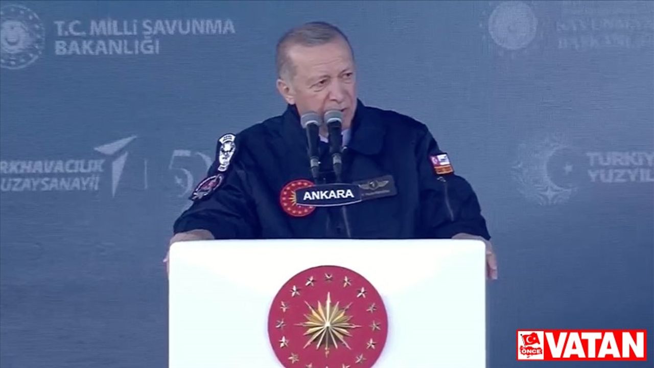 Cumhurbaşkanı Erdoğan, Milli Muharip Uçağın adının 