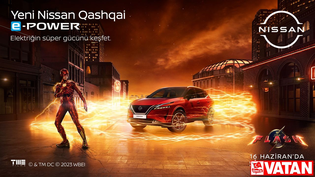 Nissan “The Flash” ile beyaz perdede seyirci karşısına çıkıyor!
