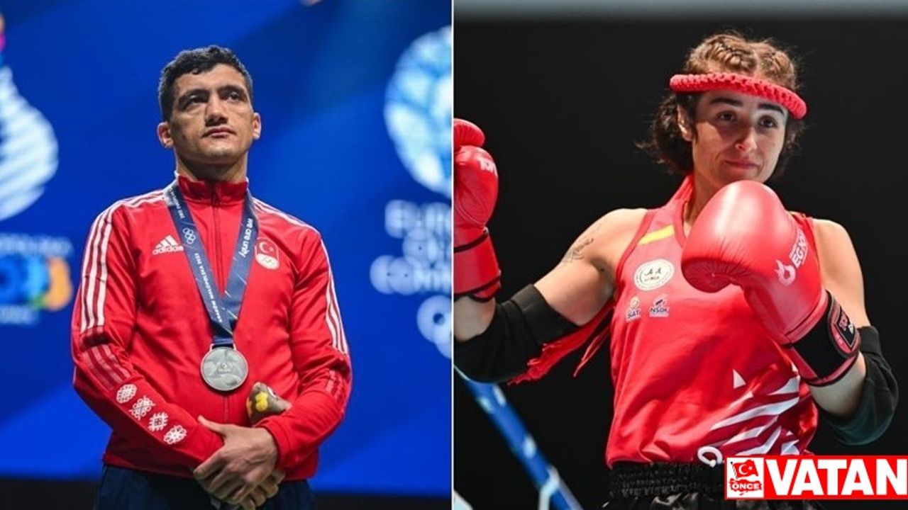 Muaythai branşında 3. Avrupa Oyunları'nda iki milli sporcudan gümüş madalya