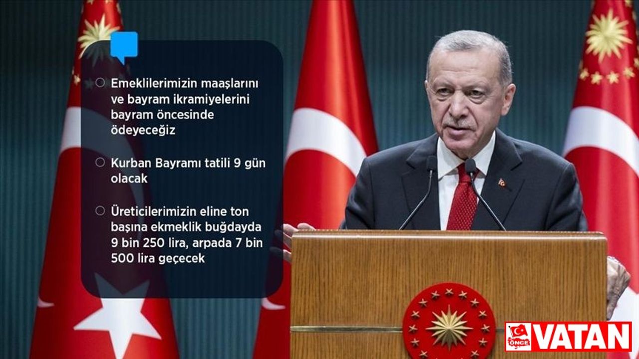 Cumhurbaşkanı Erdoğan: Asgari ücret tespit komisyonumuz çalışmalarına başlıyor