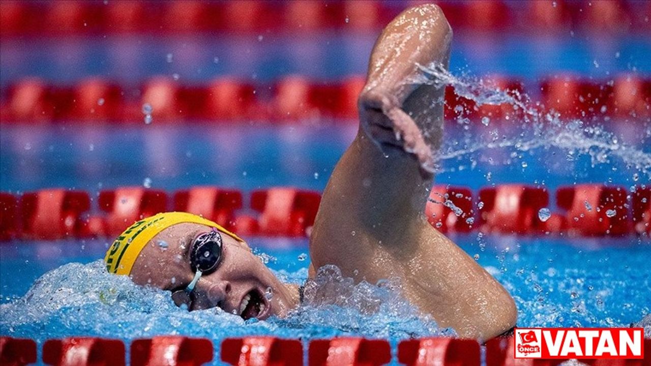 Avustralyalı yüzücü Titmus, kadınlar 400 metre serbestte dünya rekoru kırdı