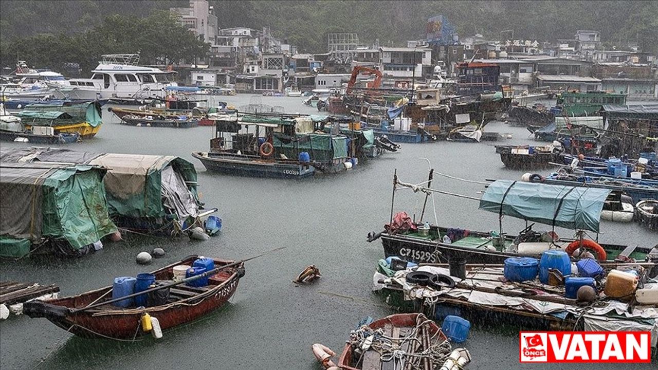 Çin'in güneyinde Talim Tayfunu nedeniyle yaklaşık 230 bin kişi tahliye edildi