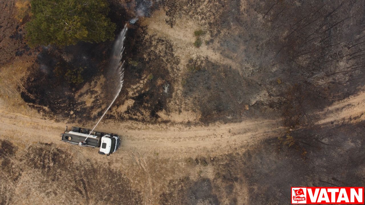 Bakan Yumaklı, Eskişehir'deki orman yangınının kontrol altına alındığını bildirdi