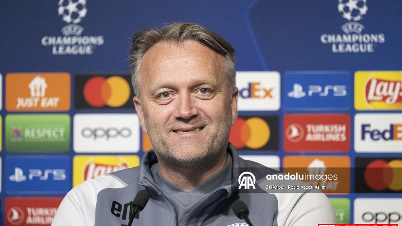 Molde Teknik Direktörü Erling Moe: Galibiyetle dönmeyi umuyoruz