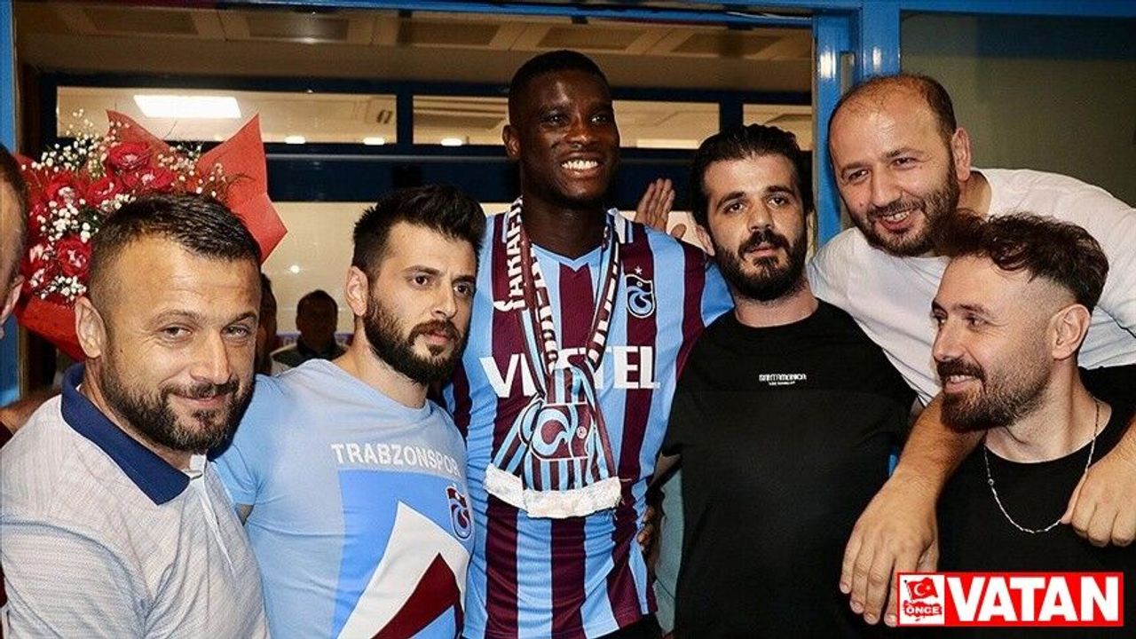 Trabzonspor'un Yeni Transferi Paul Onuachu, Taraftardan Etkilendi ...