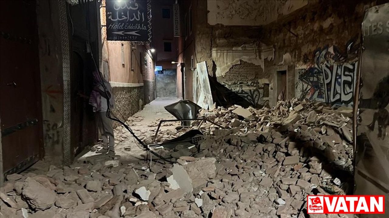 Fas'ta 7 büyüklüğünde deprem: 296 ölü, 153 yaralı